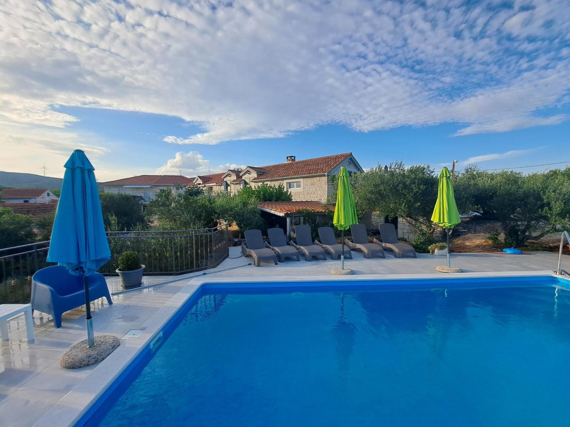 Villa Casa Mia Gornji Seget ภายนอก รูปภาพ